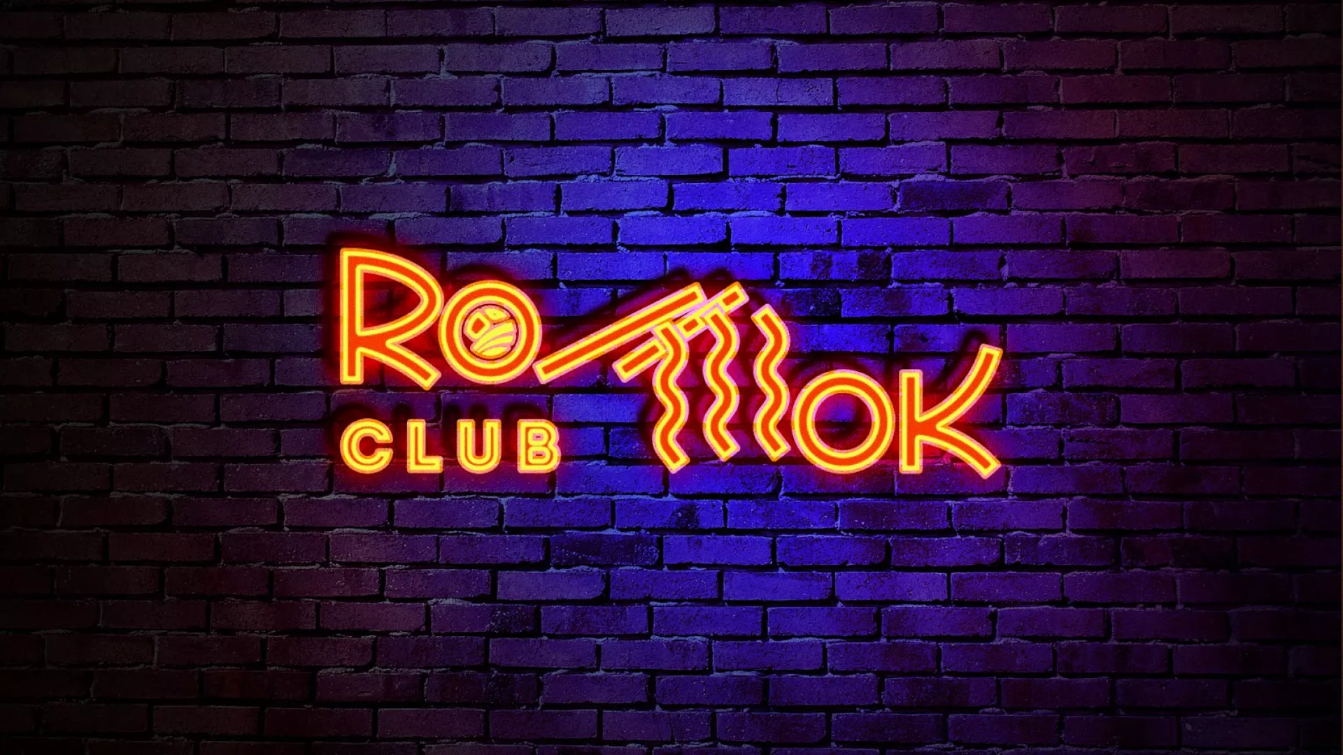 Разработка интерьерной вывески суши-бара «Roll Wok Club» в Вольске